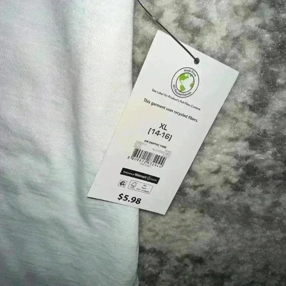 Set of 2 / NWT! Women's Athletic Works Tank Top XL (14-16) Plus White - Picture 9 of 9